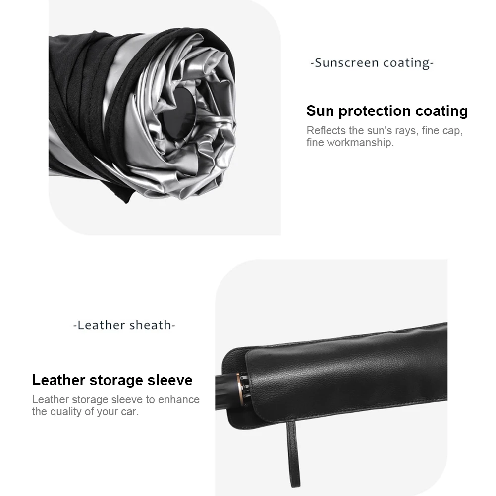 زجاج سيارة الشمس الظل طوي يبقي السيارة بارد سيارة الشمس الظل غطاء الزجاج الأمامي الأشعة فوق البنفسجية راي عاكس العزل الحراري الشمس الظل #3