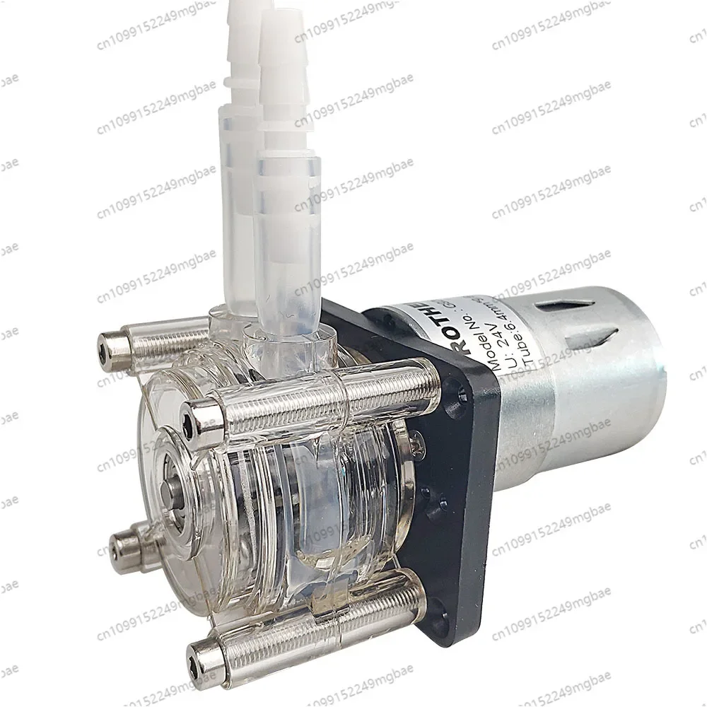 

Special Large flow peristaltic Easy-to-install peristaltic 12V/24V metering pump Vacuum pump 500mL/min Flat model