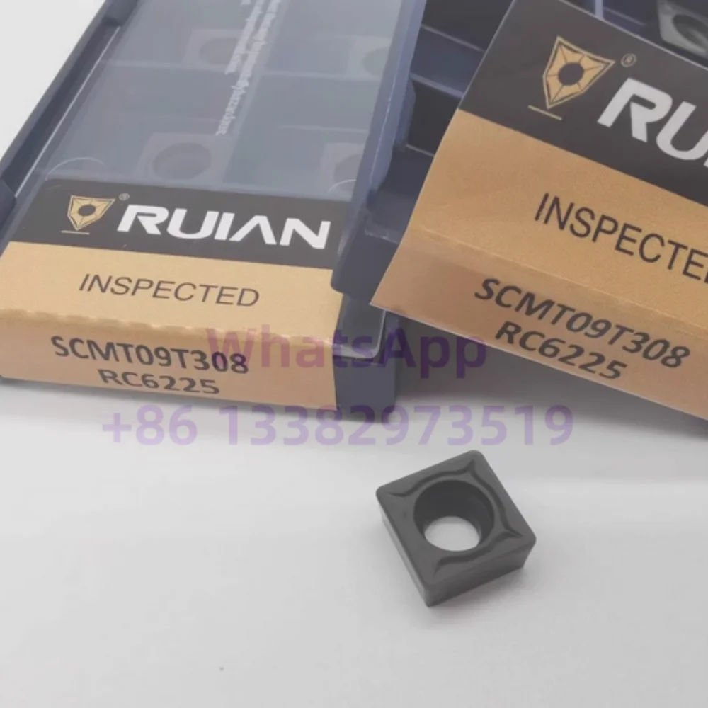 RUIAN SCMT09T304 SCMT120404 SCMT120408 SCMT120412 RC6225 Carbide Insert SCMT Inserts