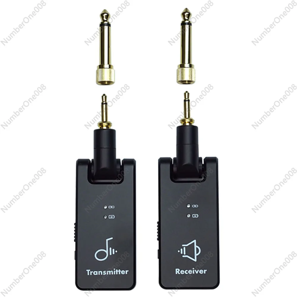 WP-8 2.4G Guitar Wireless Transmitter Receiver Wireless Guitar System for Guitar Bass 2in1 Plug 4 Channels with box