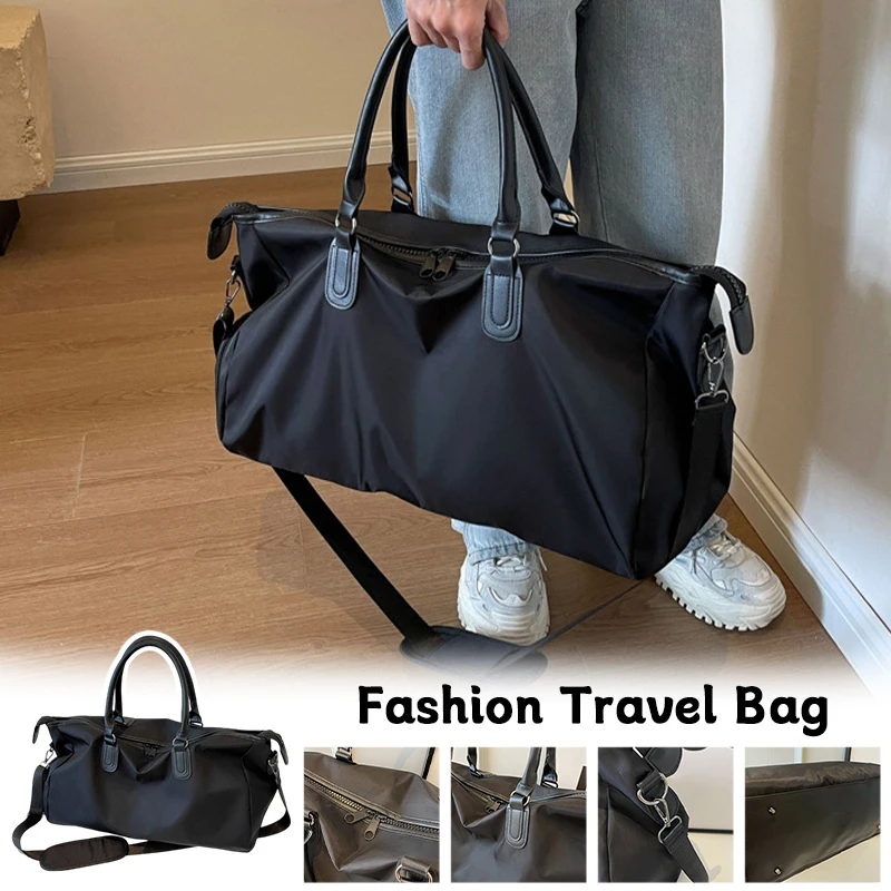 

Large Capacity Carry On Luggage Bags Oxford Travel Bag Handbags Men Women Shoulder Outdoor Tote Weekend Waterproof Sport Gym Bag