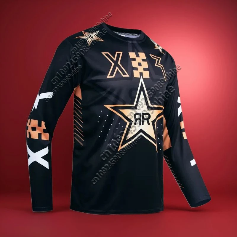 

Motocross Racing Star Fox M T B MotorSport Bicycle Off-Road City Riding Jersey Men Women Jersey Long Sleeve Quick-Drying Tops