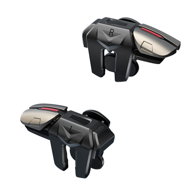 G21 Mobile Phone Game Trigger For PUBG Gaming Controller L1 R1 Alloy Key Button For Iphone Android Gamepad Joystick