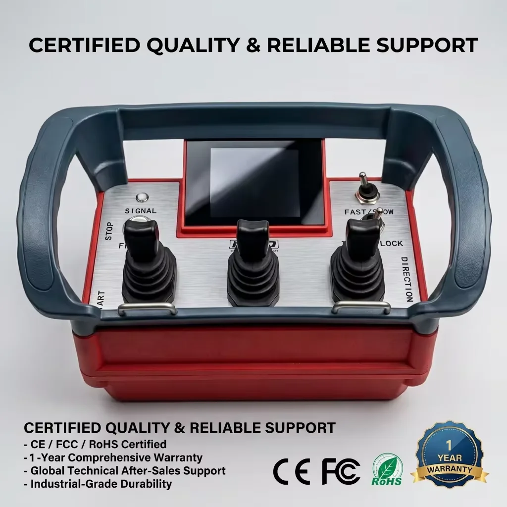 Wireless Radio Control System for Concrete Pump Proportional Valve Retrofit Kit Industrial Grade IP67