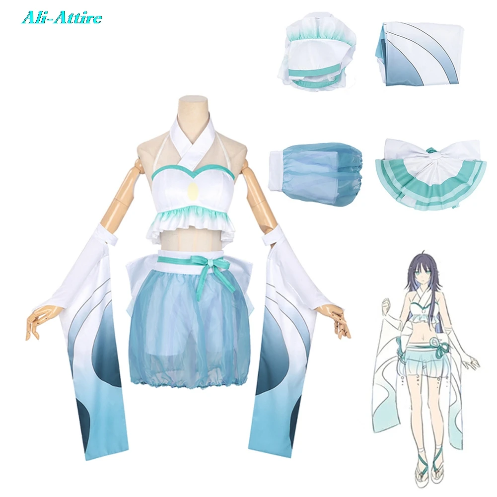 

Anime Cosmic Princess Kaguya Cosplay Iroha Sakayori Cloth Women Party Disguise Roleplay Outfits Suit Halloween Costume Carnival