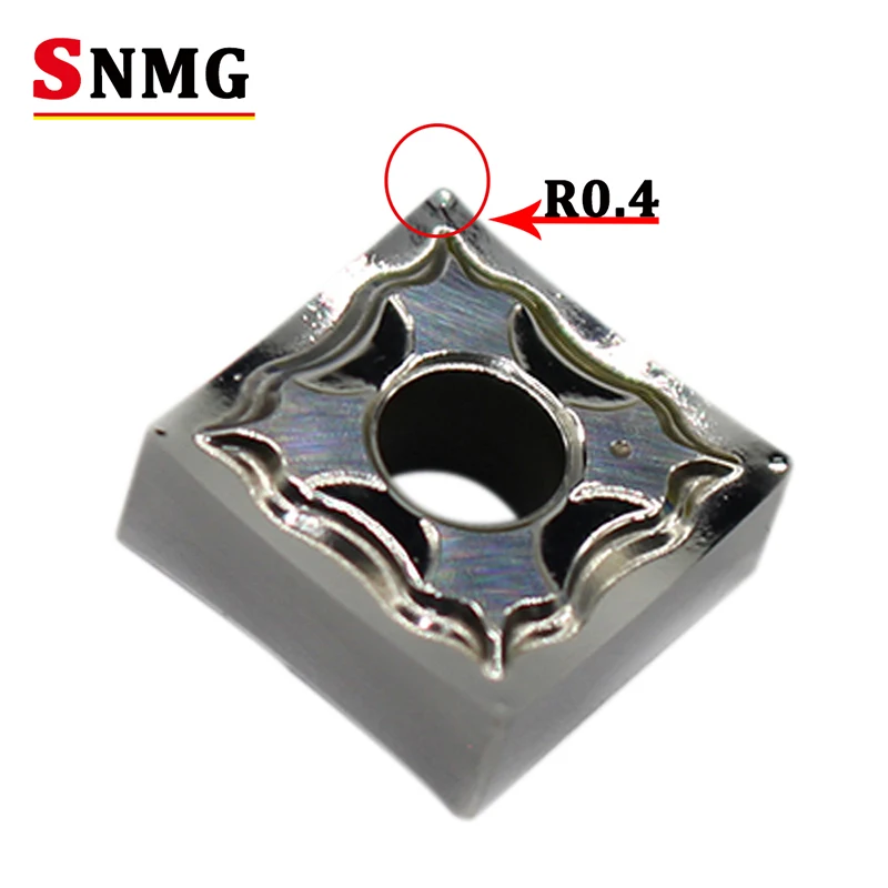 SNMG120404 HA H01 Aluminum Cutter Blade SNMG 120404 Insert Cutting Tool Turning Tool Lathe CNC Tools AL +TIN Alloy wood