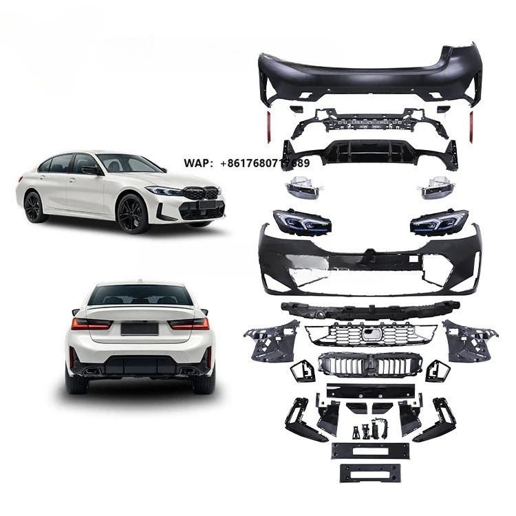 High-quality Plastic Body Kit for 3 Series G20 PRE Upgrade to 2022+ G20 LCI MT Sport Style Bumpers G20 Car Conversion Kit