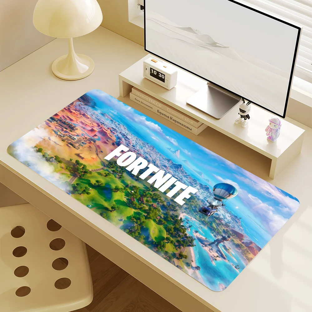 Mouse Pad Non-slip Lockedge Office Student Game F-FORTNITE Gaming Shooting Survival Thickened Large Writing Cushion MousePad
