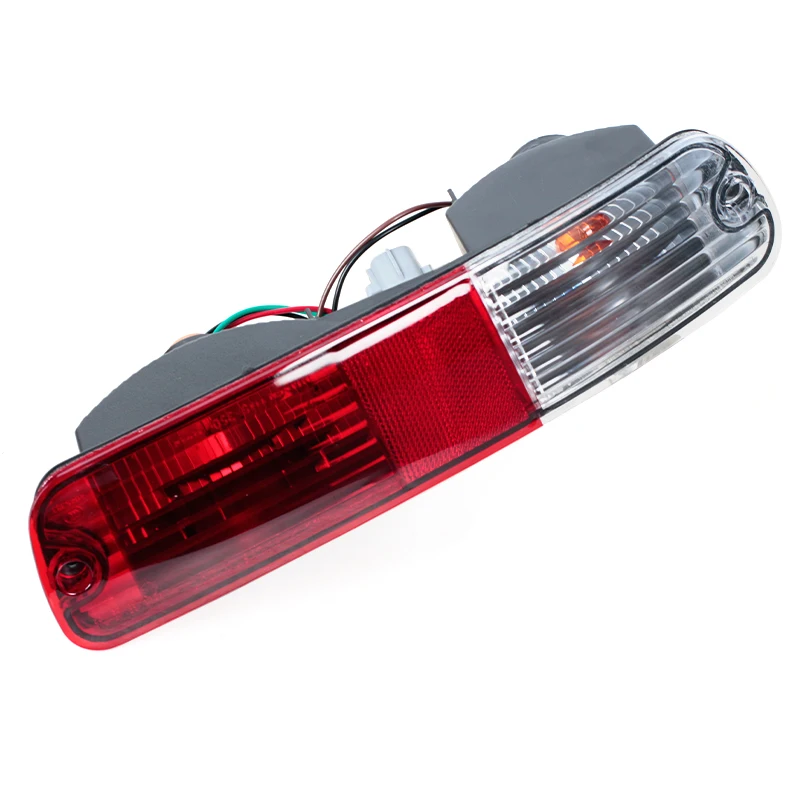 Rear Bumper Light Tail Light  For Mitsubishi Pajero Montero V73 V75 V77 2003 2004 2005 2006 2007 Reflector Signal Lamp With Bulb