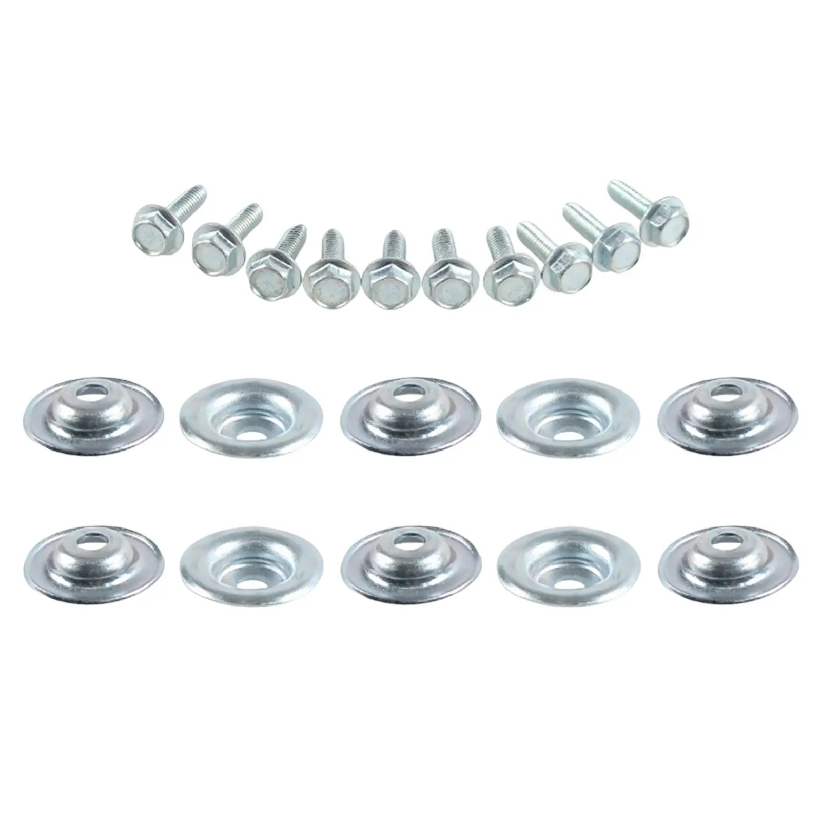 Skid Plate Washer and Bolt Kit for UTV 7556065 Fit for Polaris General Ranger RS1 RZR 500 Durable Easy to Install Spare Parts