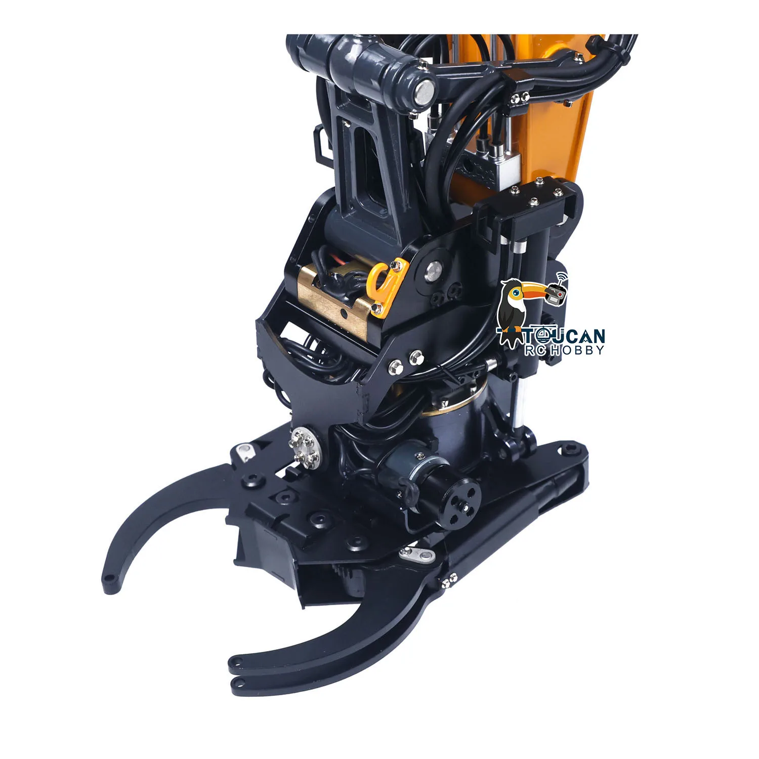 

Super Frog Metal Ripper Optional Part for Toys 1/14 RC Excavator E400 Pro 9CH Remote Control Digger Hydraulic Wrist Motor Truck