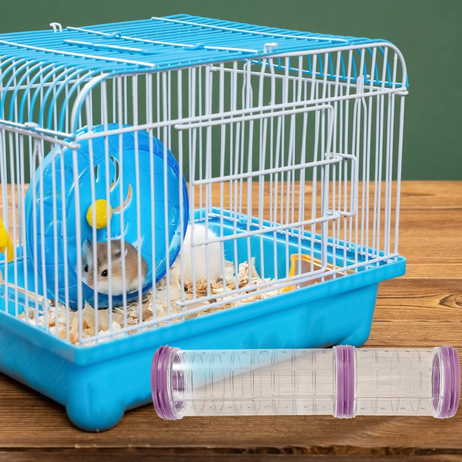 

DIY Hamster Tunnel Kit Durable Plastic Tubes for Cage Expansion and Exercise Dwarf Hamsters Squirrels Guinea Pigs Small Pets