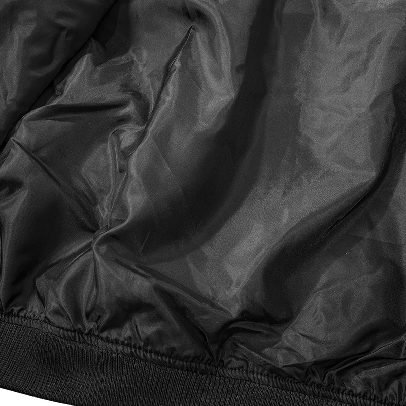 سترة منفوخة للرجال سترة واقية غير رسمية معطف بسحاب مع جيوب ملابس الشارع الشهير سترة الطيران الطيار ملابس خارجية 2025 ربيع الخريف #6