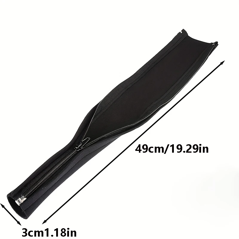 1/3PCS Zipper Cable Sleeve Reusable Cord Organizer Cable Management Protector for Computer TV Wire Cord Organizers 49cm