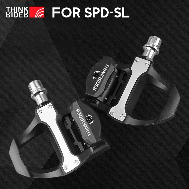 ThinkRider Road bike lock pedal self-locking aluminum alloy pedal Peilin SPD-SL with locking plate bicycle equipment