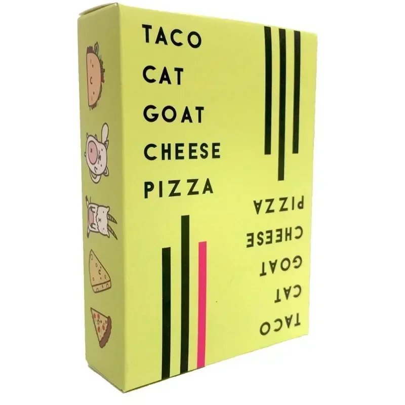 Taco Cat Goat Cheese Pizza Board game