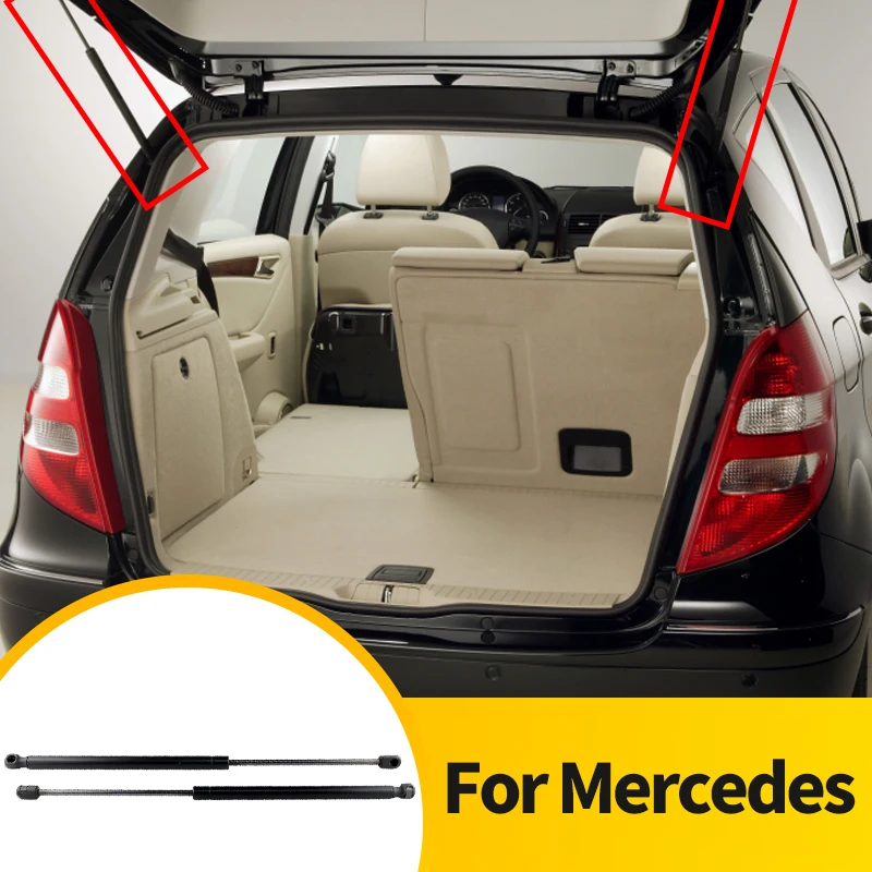 

2PC Tailgate Struts With Spring For Mercedes Benz A-Class W169 Hatchback 2004-2012 Trunk Boot Lift Support Shock Absorber Damper