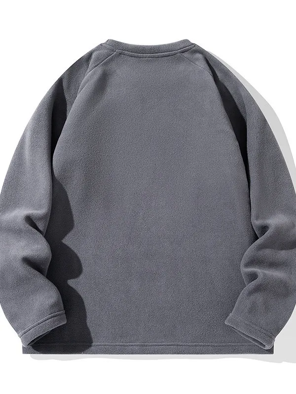 Long Sve Men's T-irt round Ne Anti-Static Fce Lined Base Layer irt Spor Sle  Color Sweatirt for Youth