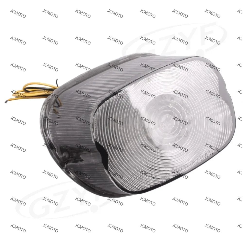 オートバイ-led-リアテールブレーキライトターンシグナルランプ統合煙ハーレーダビッドソン