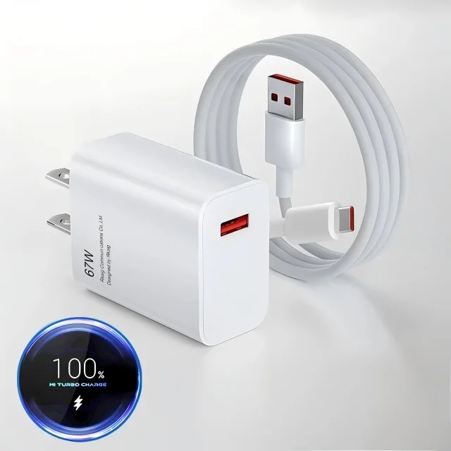 Fast Travel Charger with USB Port Quick Charger for Xiaomi 100-240V, USB Charger Adapter, Versatile Charging Hub, 8