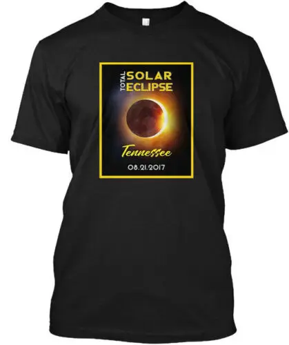 Tennessee Total Solar Eclipse - T-Shirt Made in the USA Size S to 5XL