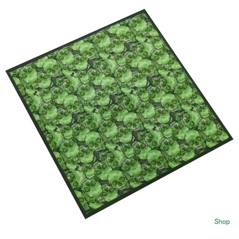 Dropship Bandana multifunzionale Foulard quadrato Copricapo alla Stili retrò