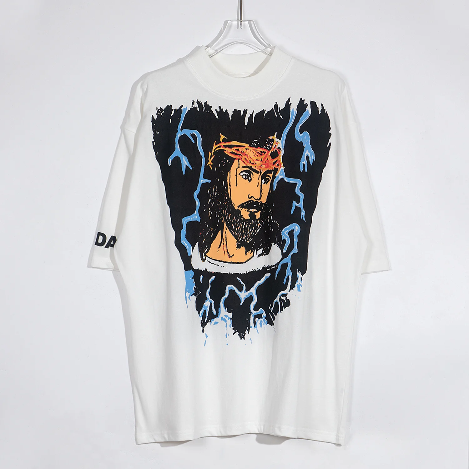 Summer Kanye West Chicago Limited Peripheral High-Street Retro Tops T-Shirt