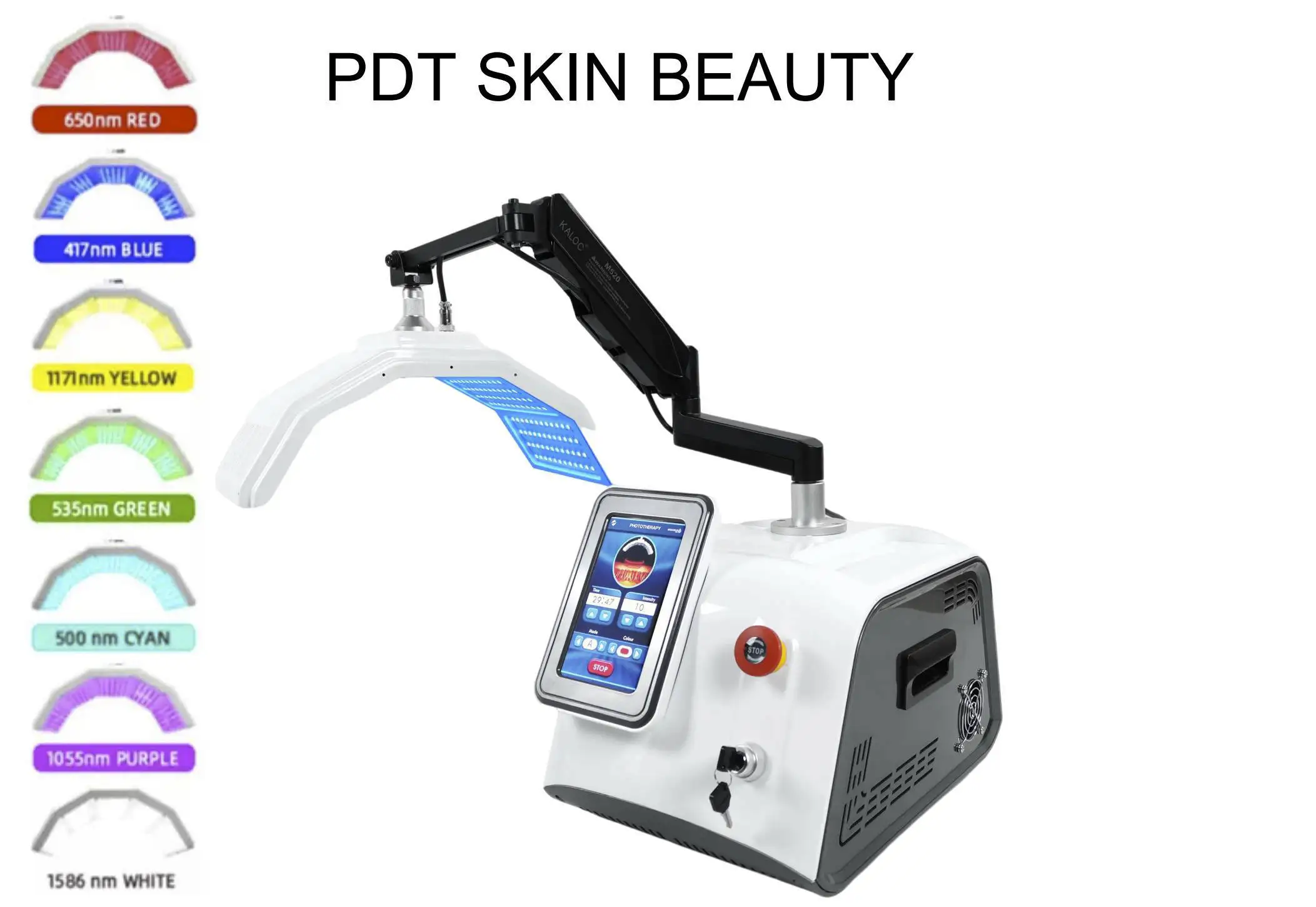 Professional 7 Colors Led light BIO roller Therapy Machine Acne Face Skin Care Red Light Therapy Device Led Facial Mask