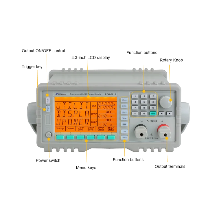 80V 11A High Precision Switch Mode DC Programmable Power Supply PPW-8011