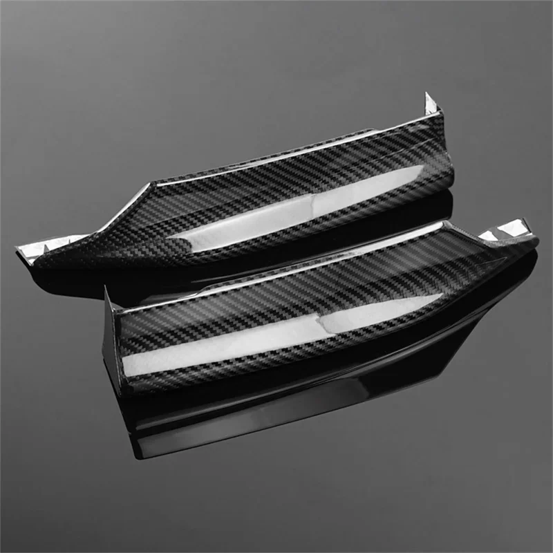 

For SUBARU WRX Real Hard Dry Carbon Fiber 2022-2024 Front Bumper Side Corner Cover Lower Splitter Spoiler Guard Plate Protector