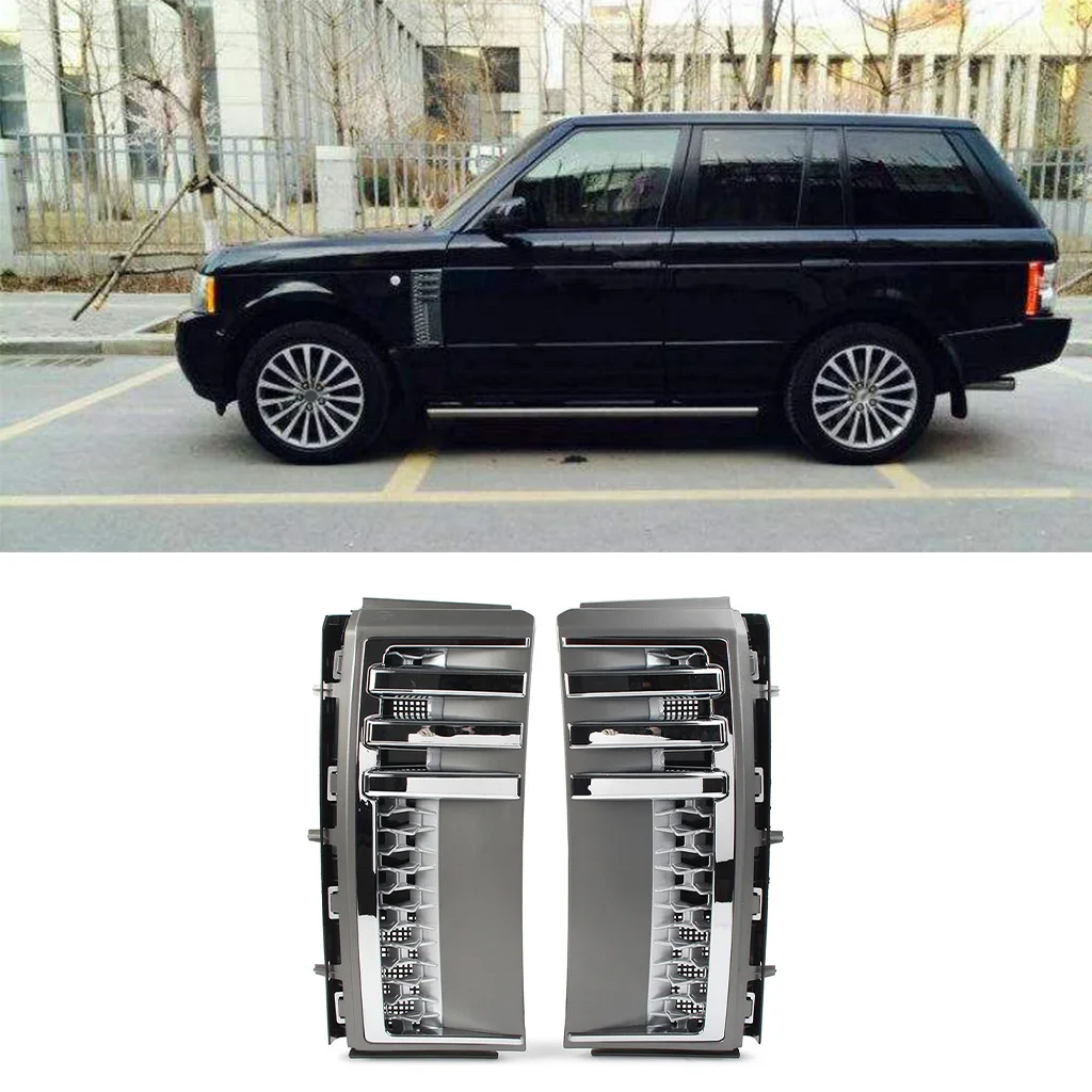 

1Pcs Car Side Fender Air Vent Grille For Land Rover Range Rover 2002 2003 2004 2005 2006 2007 2008 2009 2010 2011 2012