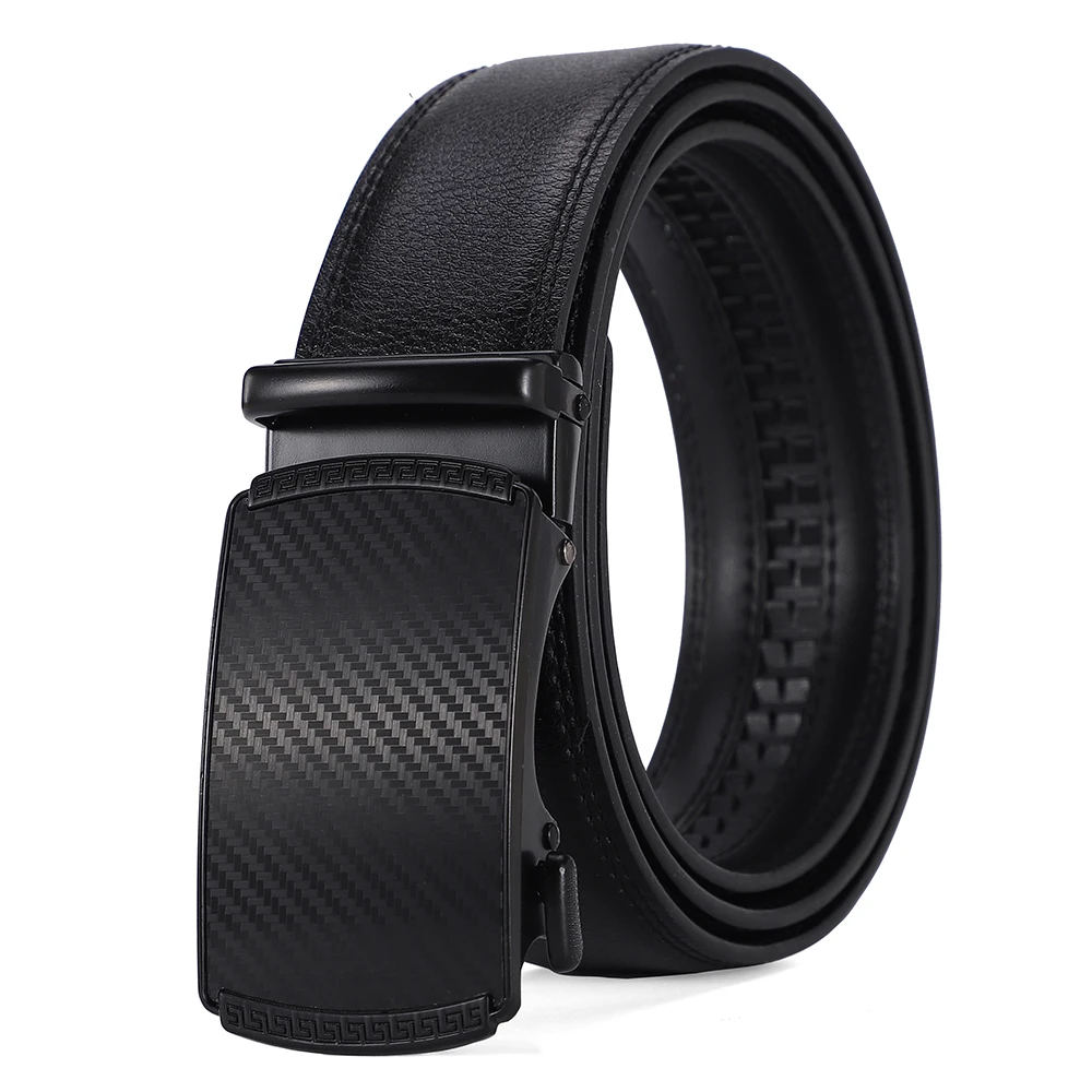 High Quality Leather Belt for Men Luxury Famous Brands Male Cowhide Automatic Buckle Belt Fashion New Jeans Belt Man