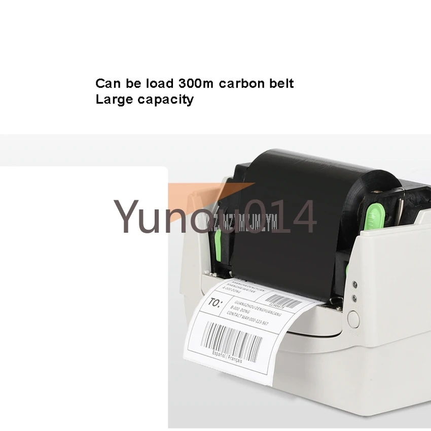 Thermal Label Printer, USB Interface, EPacket Sticker, Thermal Adhesive, Waybill Delivery Order Print Machine, CP-3140L, 104mm