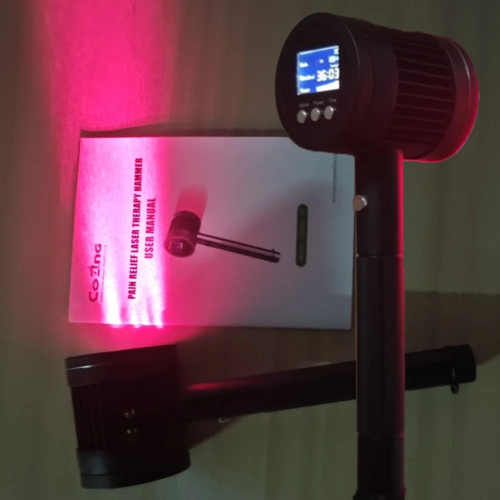 Professional 25 Pcs Cold Laser Device - High Intensity LLLT Technology for Deep Tissue Penetration & Arthritis Pain Relief