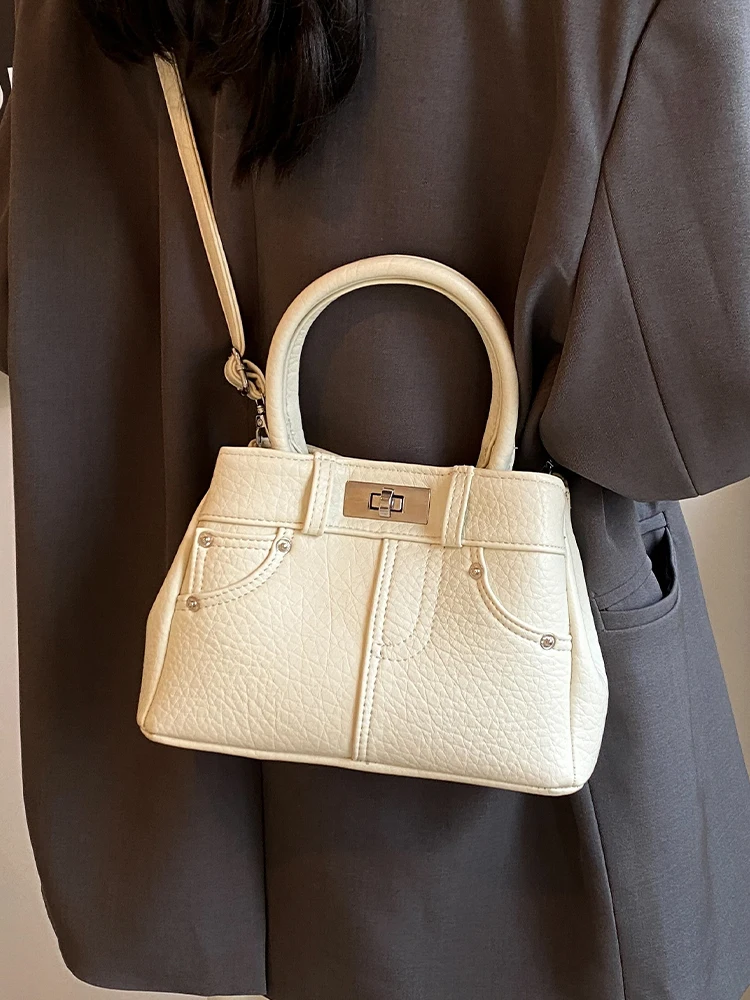 Brand Design Tote Handbag and Purses Shoudler Crossbody Bag for Women Casual 2024 New Trendy Clutches Lady‘s Messenger Bag