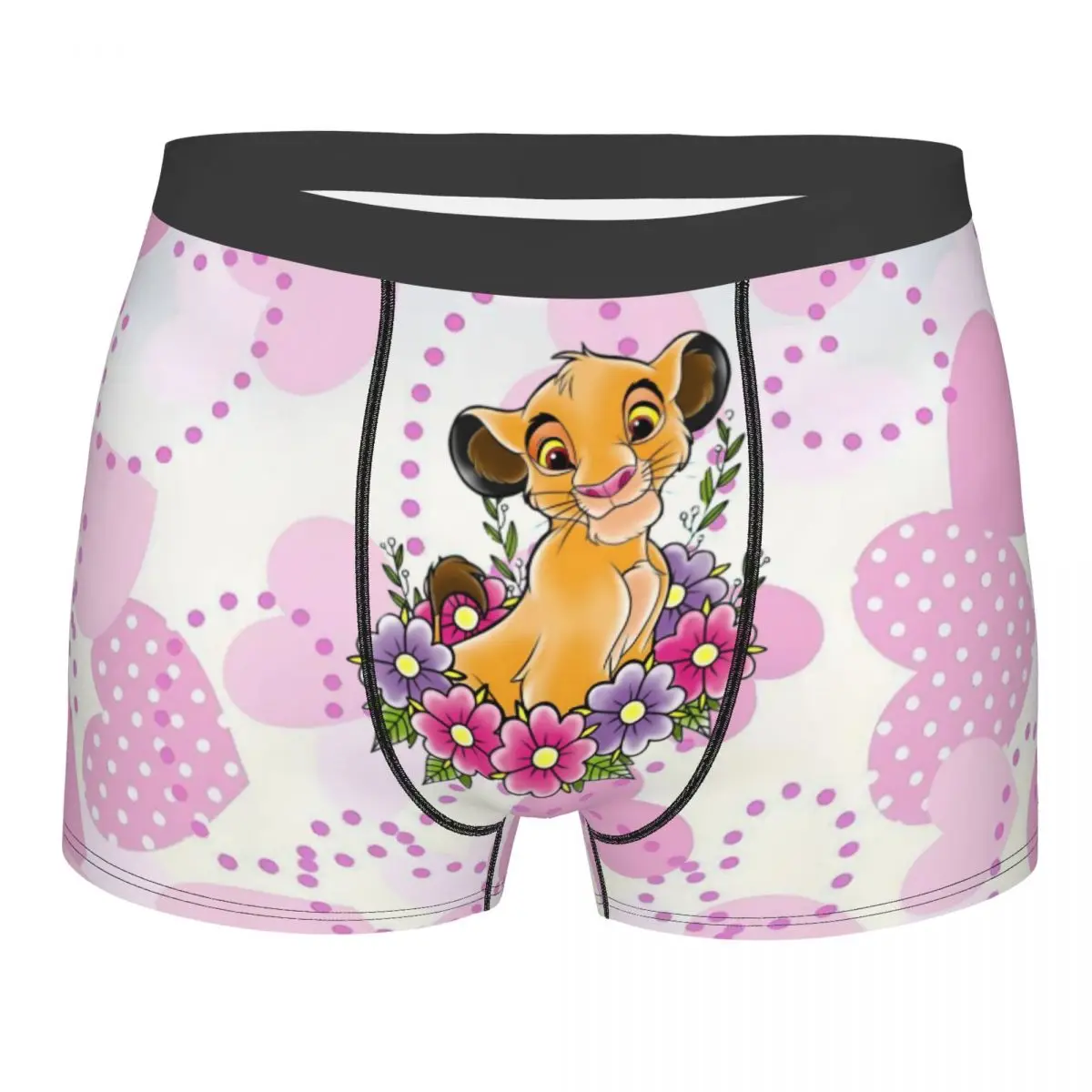 

Custom Cool Cartoon The Lion King Boxers Shorts Panties Male Underpants Comfortable Briefs Underwear