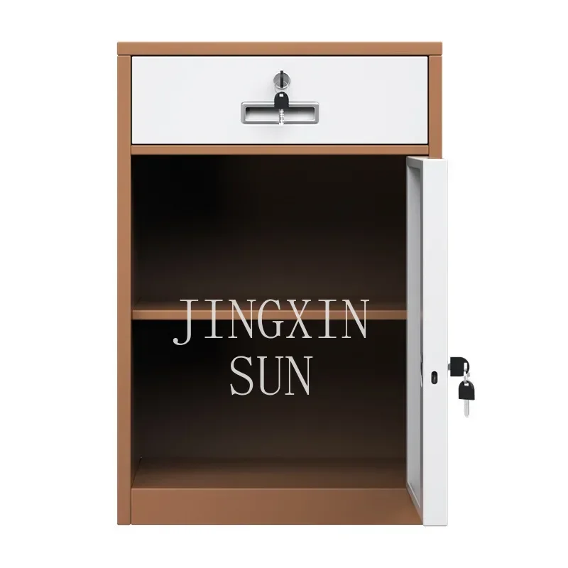 Under the desk cabinet steel removable cabinet storage cabinet iron