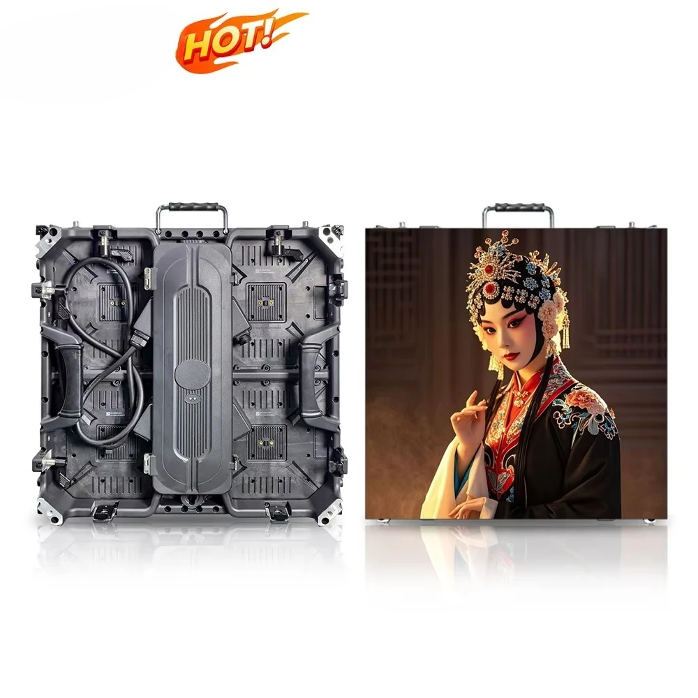 Outdoor mobile LED screen P3.9 high resolution 8K IP65 waterproof HDR10 + LED display, suitable for indoor/outdoor rental