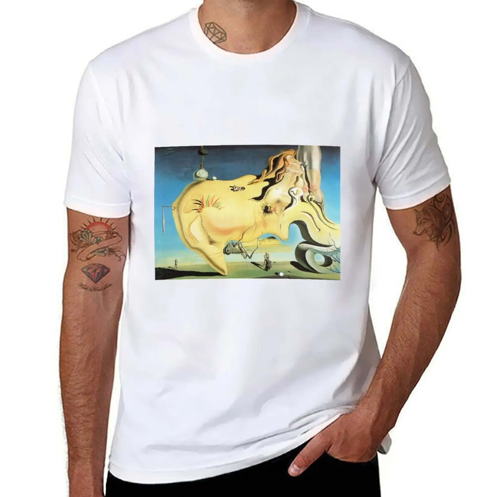 

Salvador Dali Great Masturbator Surrealism Famous Paintings T-Shirt t shirt man luxury anime t shirts oversize T-Shirt
