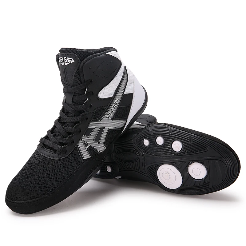 Best Selling Boxing Shoes for Men Women Mesh Breathable Gym Training Shoe Top Quality Wrestling Shoes Couples Fighting Boots