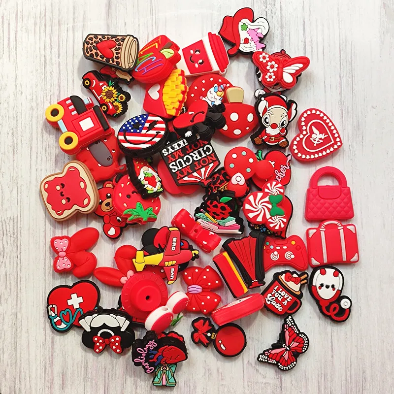 20/50pc Cartoon Silicone Beads BPA Free Food Grade Silicone Pacifier Chain Clips Beads Newborn Baby Toys DIY Jewelry Accessories