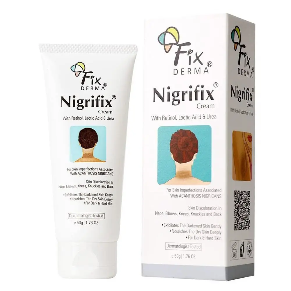 Tratamiento Nigricans crema de terapia Fixderma Nigrifix, Corrector de manchas oscuras, Acanthosis, crema de terapia Nigricans