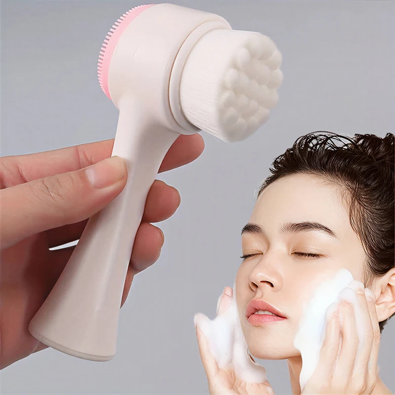 Facial Cleansing Brush Set with Headband & Wristband 2