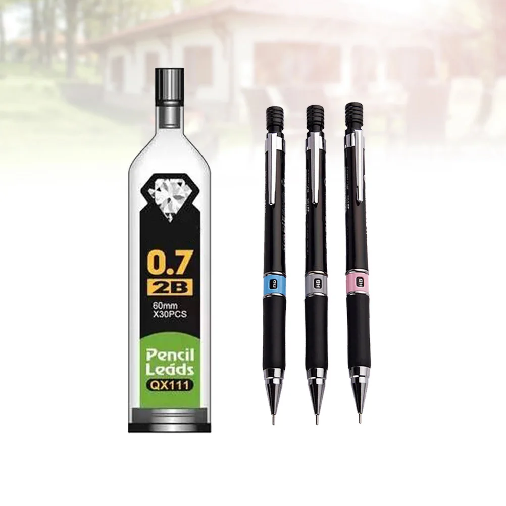 

6Pcs Mechanical Pencil Refill Set 0.7mm Smooth Writing Automatic Pencil for School Office Drawing Student Supplies