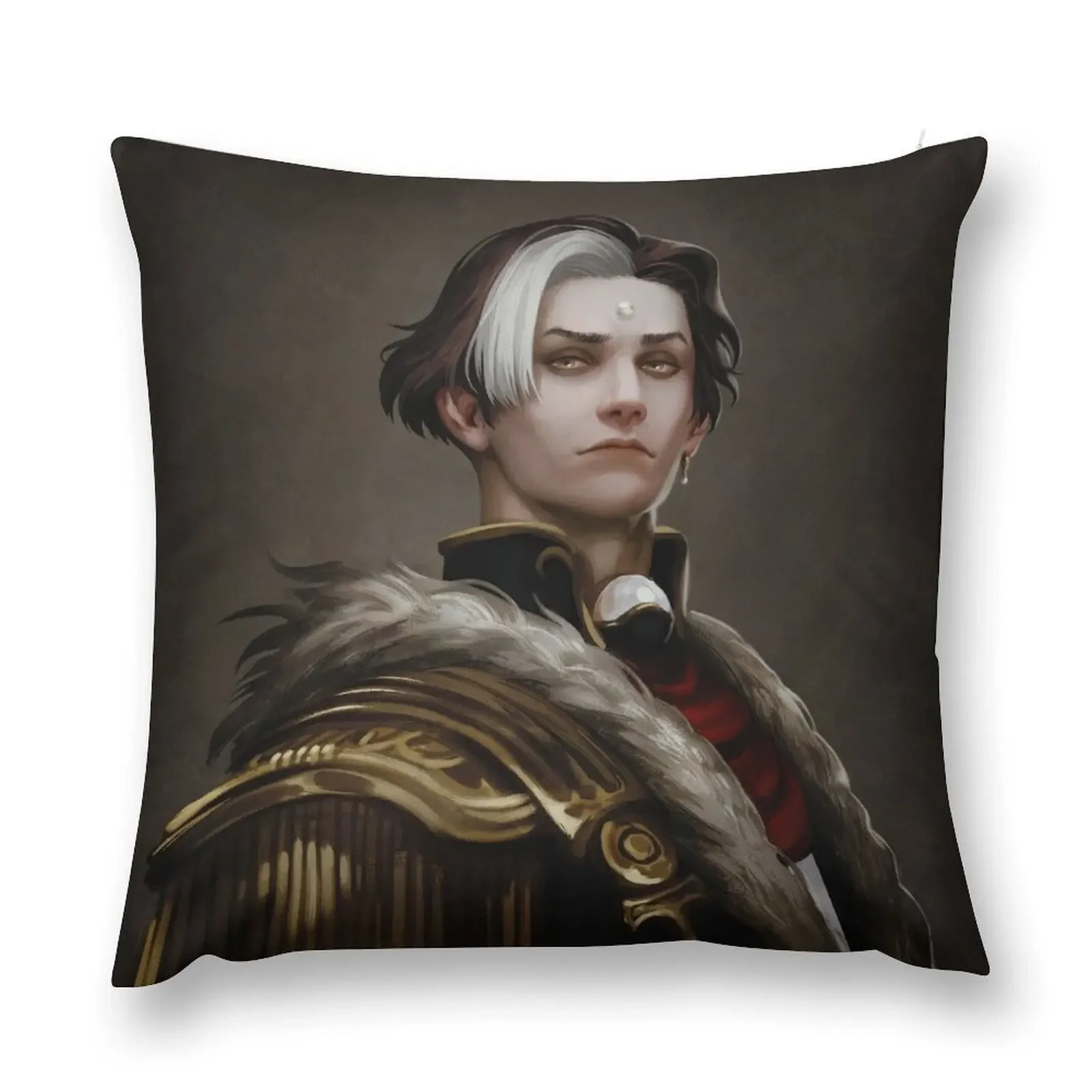 Solus zos Galvus portrait Throw Pillow Decorative Pillow Covers For Sofa Embroidered Cushion Cover pillow