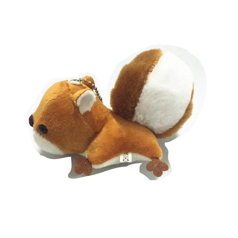 Stuffed squirrel doll hairpin accessories accessories clothing accessories mobile phone pendant accessories