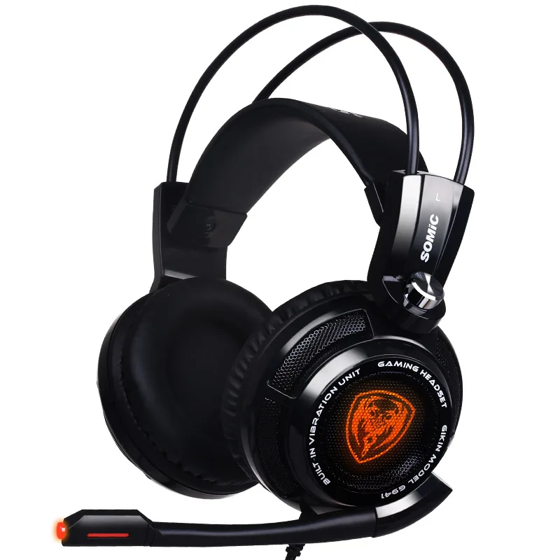 

SOMIC G941 Gaming Headset for PS4, PC and Laptop,(Black)