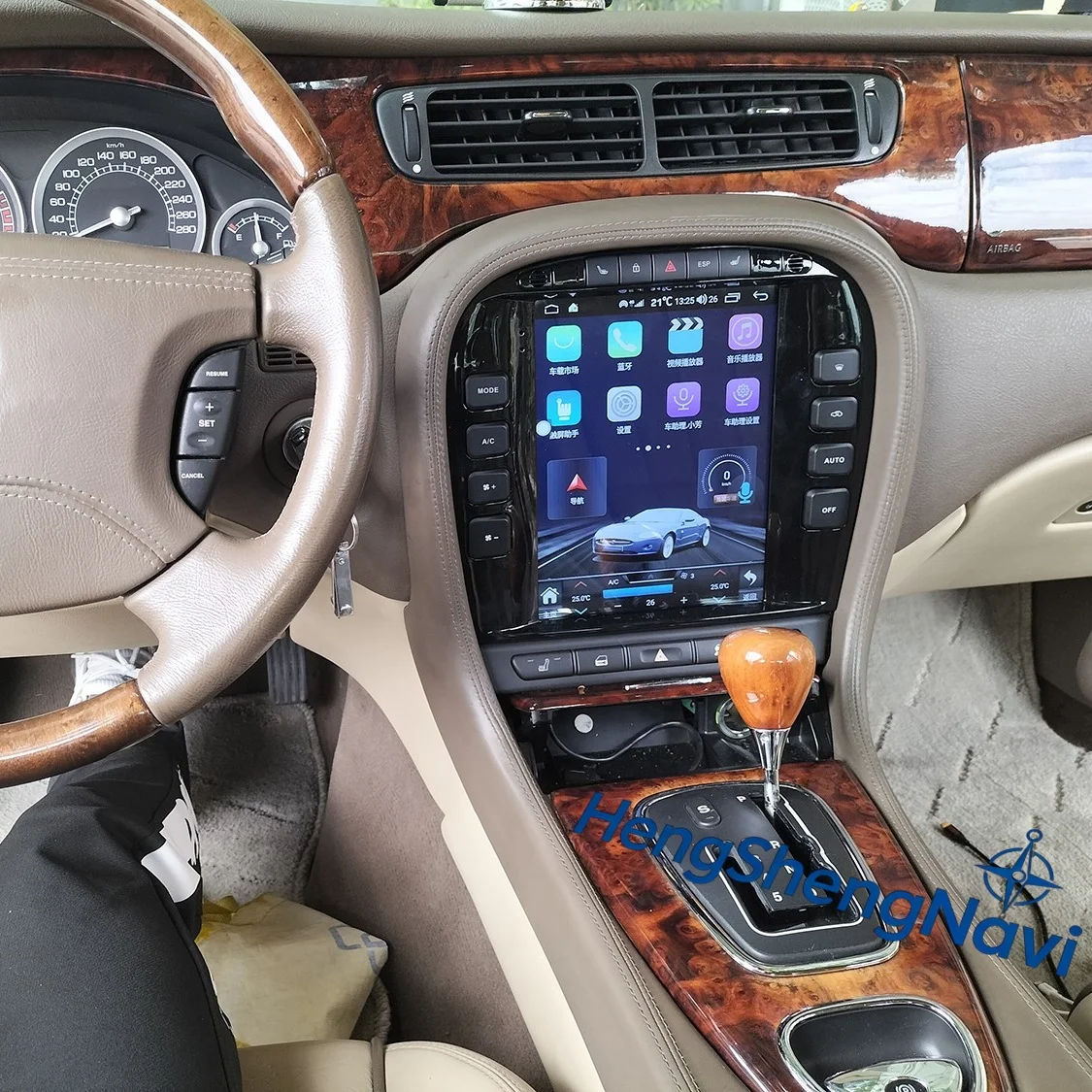 9.7“ Auto Android 14 For Jaguar S-TYPE XJ X-TYPE 2004 - 2011 Car Radio Stereo Multimedia Player GPS Navigation Video 4G HeadUnit - view 3