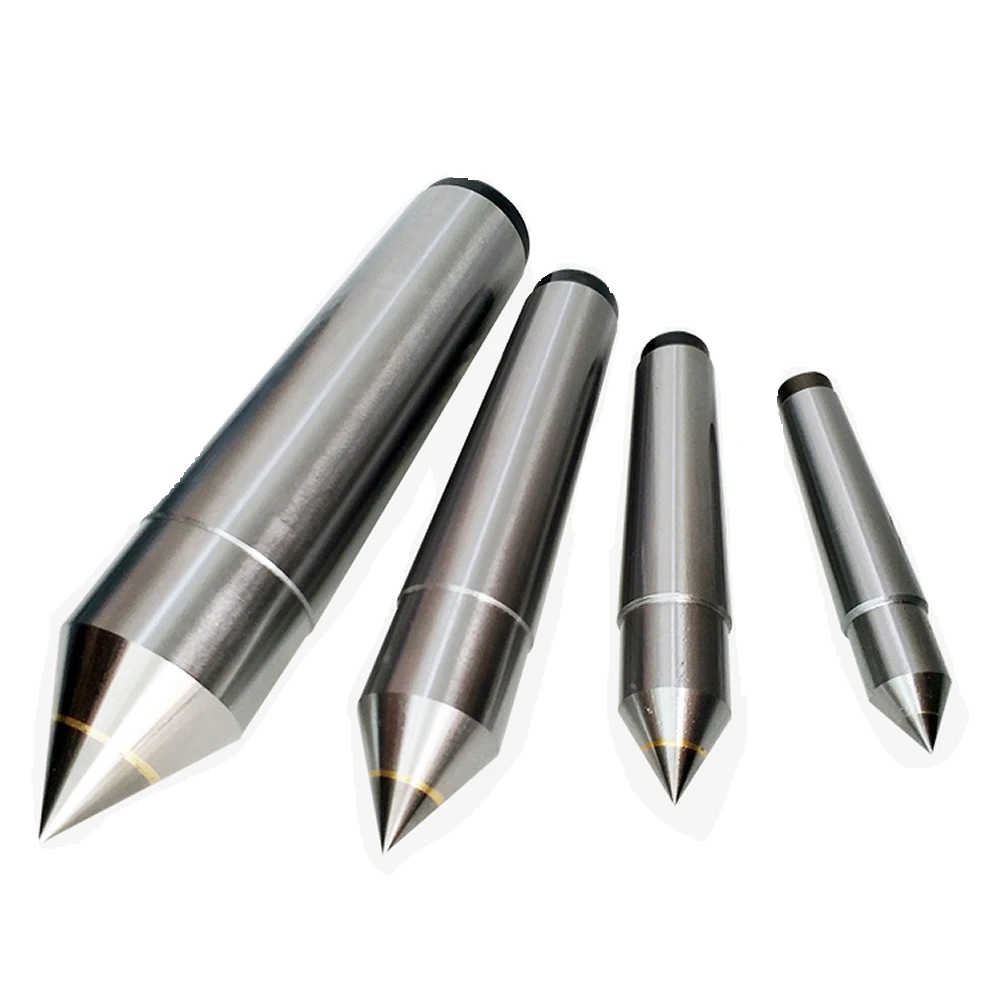 Torno Live Center para Tailstock Atividade Giratória Milling Center Taper Tool Precisão Aço Mohs Mt2 Mt3 Mt4 Mt5