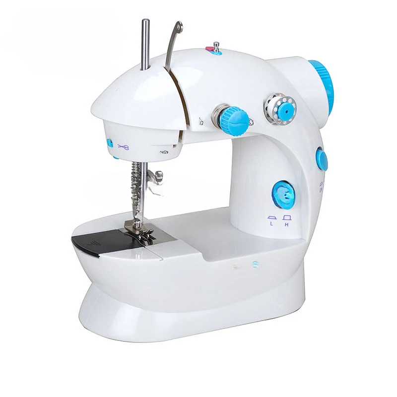 

Mini Sewing Machine With Extension Table, Portable 202A, Price For Wigs, Toys, Electric Handheld Household Use